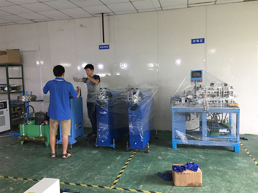 自動化焊接機，直線碰焊成型機